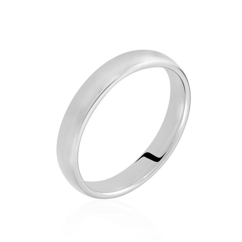 Alliance Apollos Demi Jonc Confort Palladium Blanc - Spannringe Damen | OROVIVO