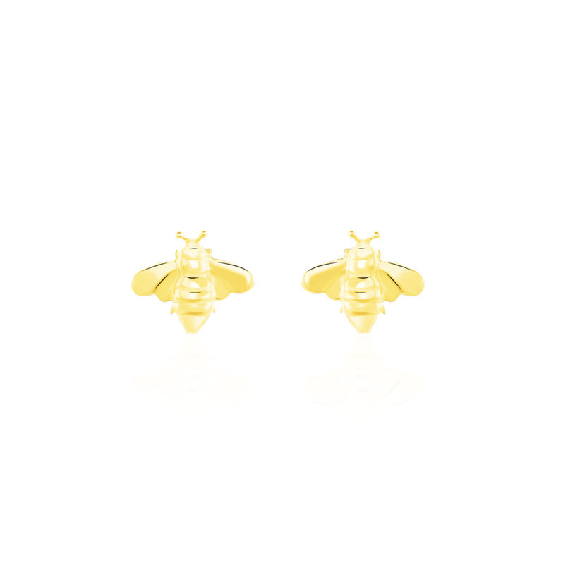 Boucles D'oreilles Or Jaune Erina Puces  - Spannringe Damen | OROVIVO