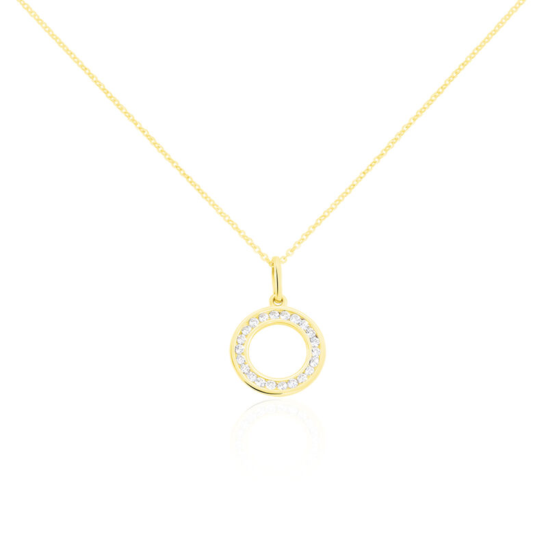 Collier Lavance Or Jaune Oxydes - Spannringe Damen | OROVIVO
