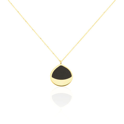 Damen Halskette Gold 375 Onyx - Halsketten Damen | OROVIVO
