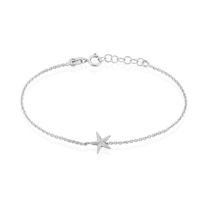 Bracelet Argent Zeli Etoile De Mer - Spannringe Damen | OROVIVO