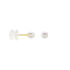 Damen Perlenohrringe Gold 375 Zuchtperle 3,5-4mm