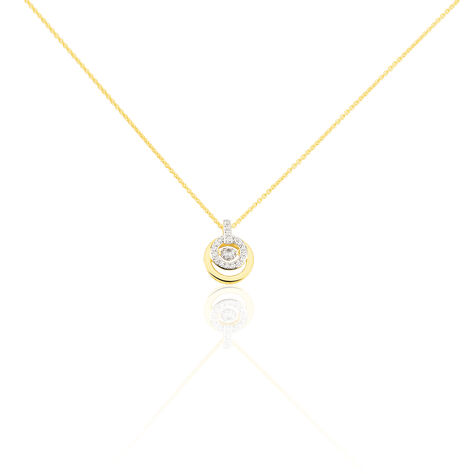 Damen Halskette Gold 375 Zirkonia - Halsketten Damen | OROVIVO