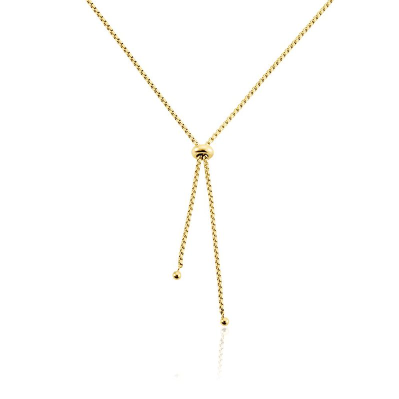 Collier Hollie Acier Jaune - Spannringe Damen | OROVIVO