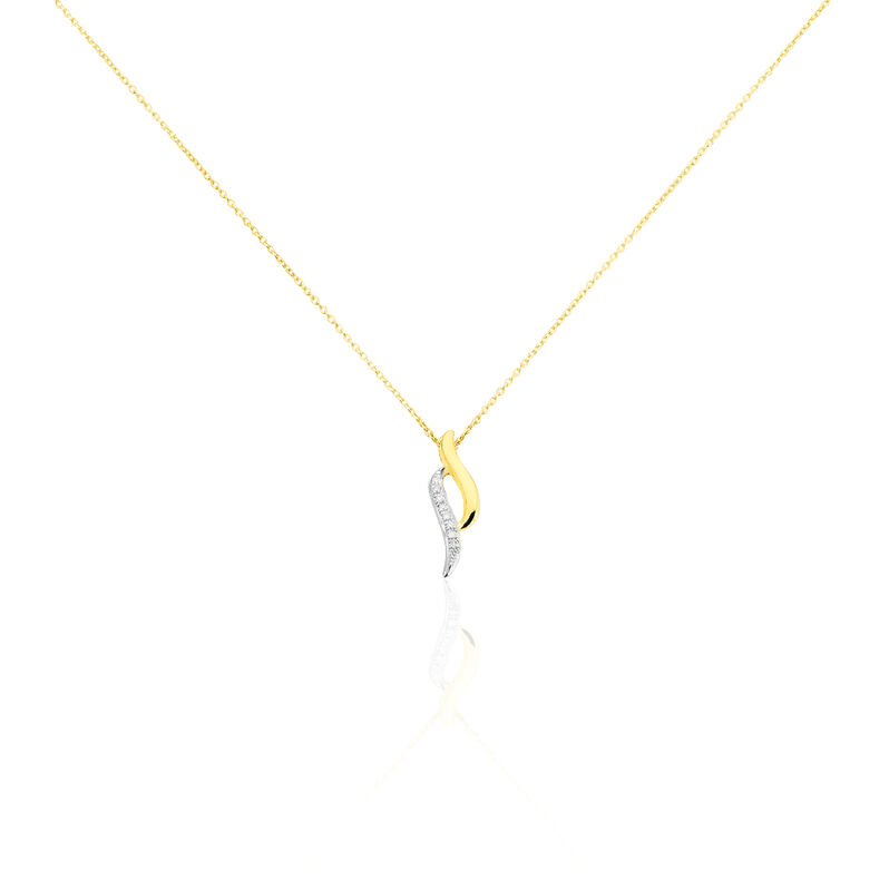 Collier Tylane Or Jaune Diamant - Spannringe Damen | OROVIVO