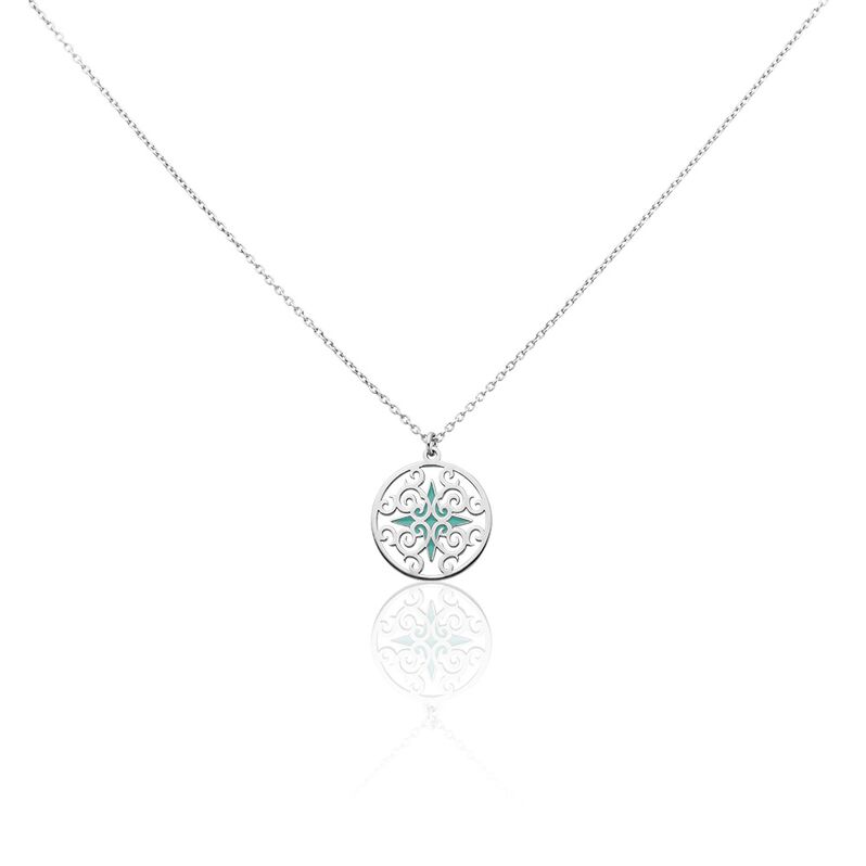 Collier Krysia Argent Weiss Sans Pierre - Spannringe Damen | OROVIVO