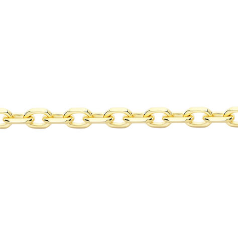 Damen Ankerkette Gold 375 Diamantiert  - Halsketten Damen | OROVIVO