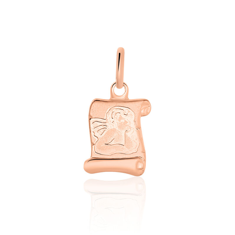 Pendentif Or Rose Parchemin Ange - Spannringe Familie | OROVIVO