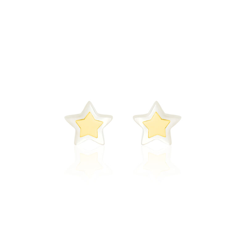Boucles D'oreilles Or Jaune Cleomelia - Spannringe Kinder | OROVIVO