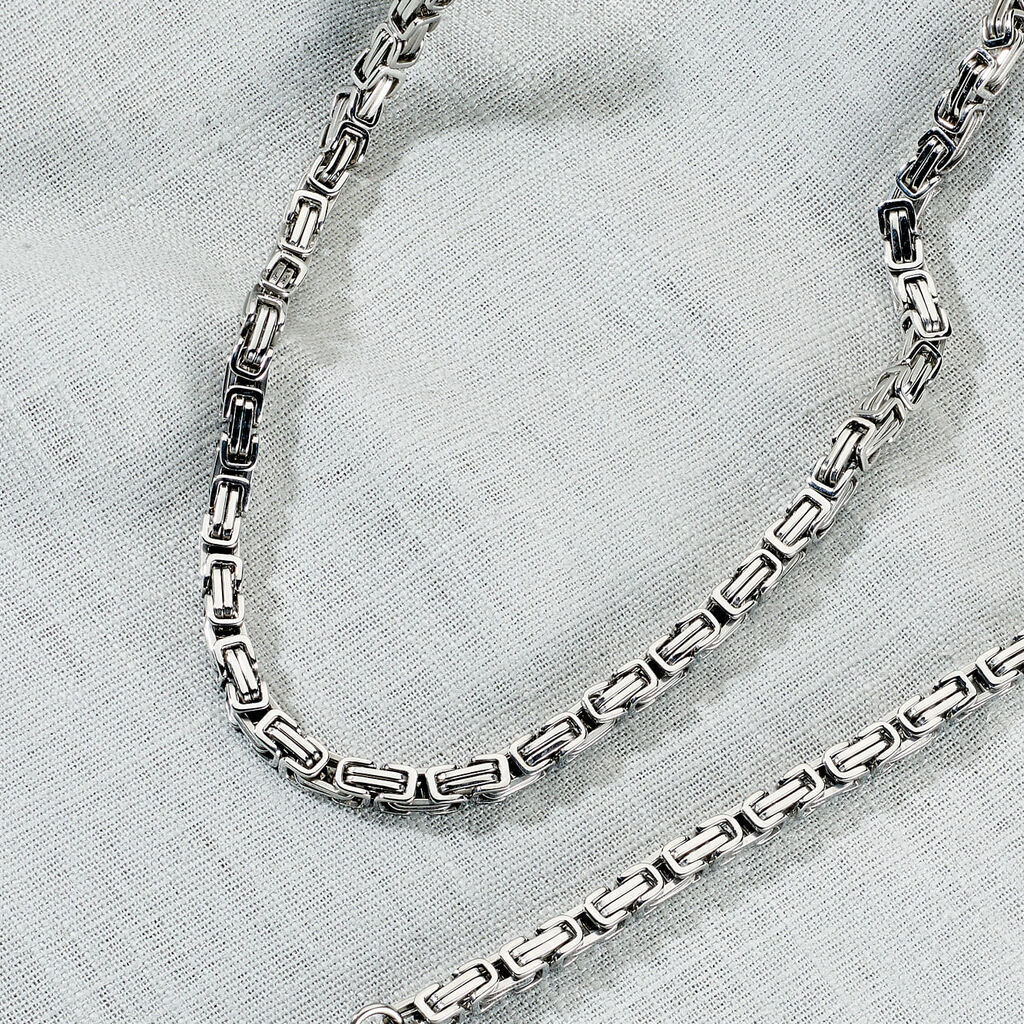 TILL Herren Armkette Edelstahl B 4,5 mm