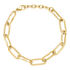 THREN Damen Armkette Edelstahl vergoldet B 8 mm
