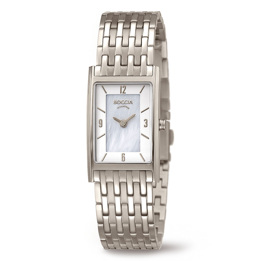 🦚 Boccia Damenuhr Titanium 3212-07 Quarz, Uhr ohne Stein 🦚 Boccia Damenuhr Titanium 3212-07 Quarz, Uhr ohne Stein