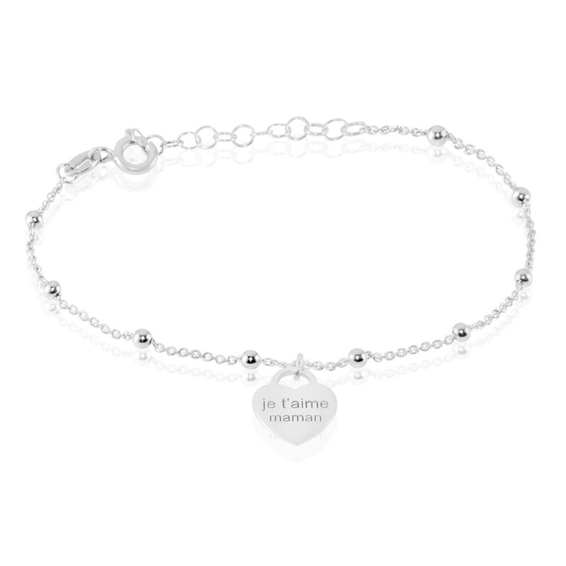 Bracelet Argent Rhodié Laurentin - Spannringe Damen | OROVIVO