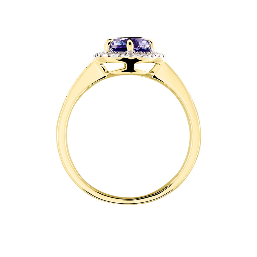 Damen Ring Gold 585 Tansanit Blau 1,51ct Catherine  - Ringe mit Stein Damen | OROVIVO