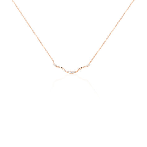 Damen Halskette Silber 925 Rosé Vergoldet - Halsketten Damen | OROVIVO
