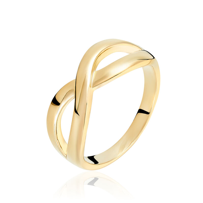 Bague Emilija Plaque Or Jaune - Spannringe Damen | OROVIVO