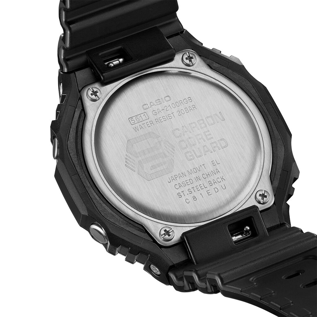 CASIO G-SHOCK Herrenuhr GA-2100RGB-1AER Quarz - Armbanduhren Herren | OROVIVO