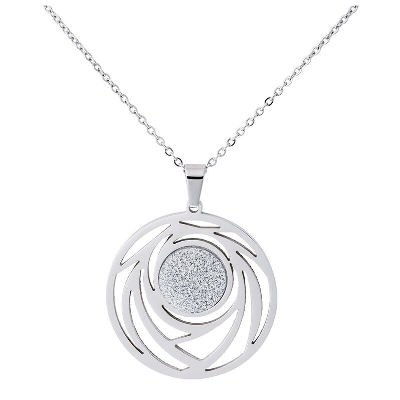 KAFA Damen Collier Edelstahl Kreis - Halsketten Damen | OROVIVO