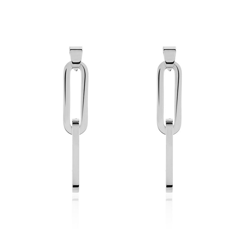 LILIANA Damen Ohrringe Lang Edelstahl B 7 mm - Ohrringe Damen | OROVIVO