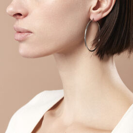 Damen Creolen Edelstahl 50mm - Creolen Damen | OROVIVO