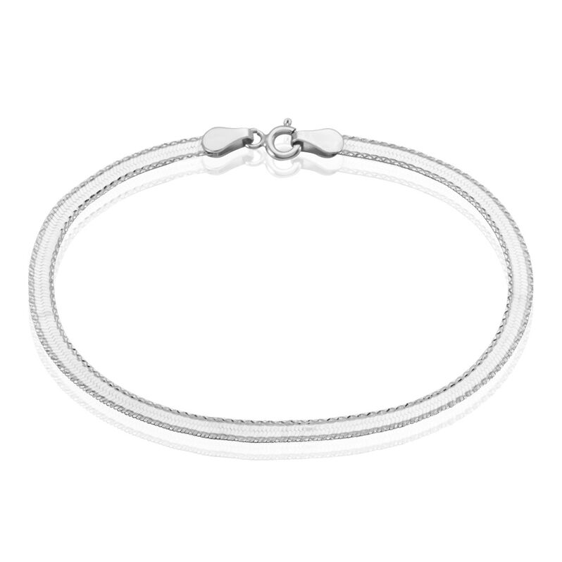 Bracelet Argent Weiss Alyona - Spannringe Damen | OROVIVO