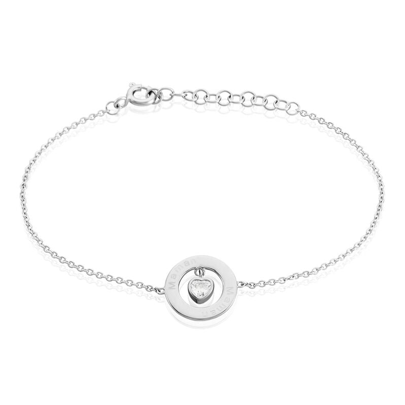 Bracelet Almas Argent Weiss Oxyde De Zirconium - Spannringe Damen | OROVIVO