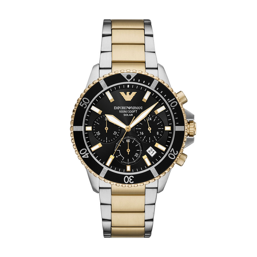 EMPORIO ARMANI Herren WORLD EXPLORER AR11799