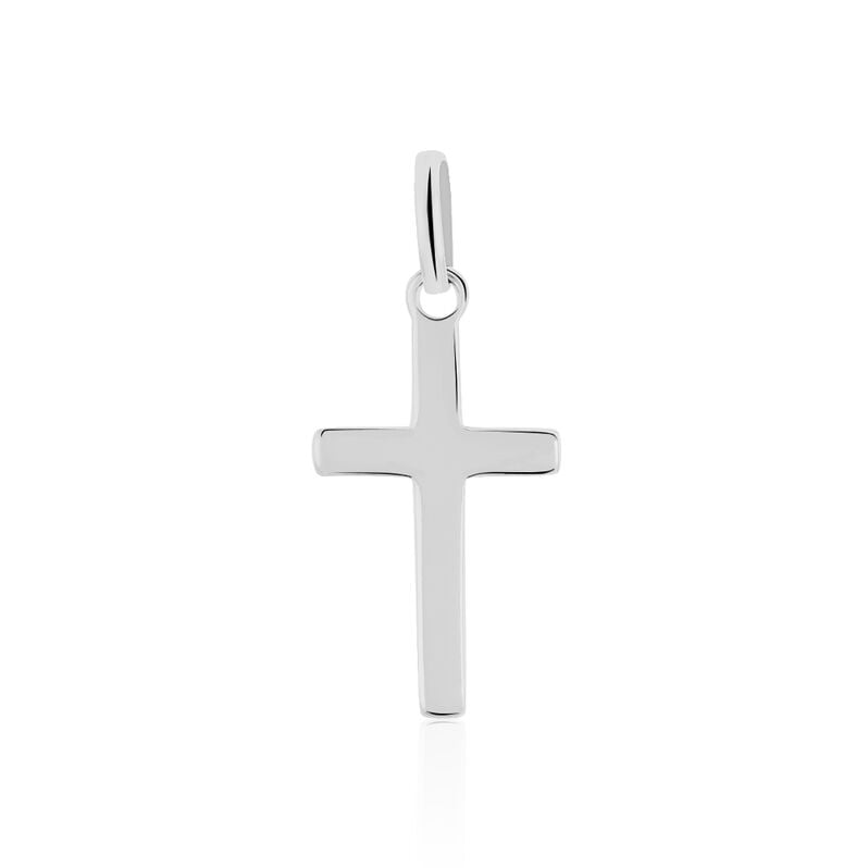 Kreuz Anhänger Silber 925 rhodiniert Barbara - Schmuckanhänger Unisex | OROVIVO