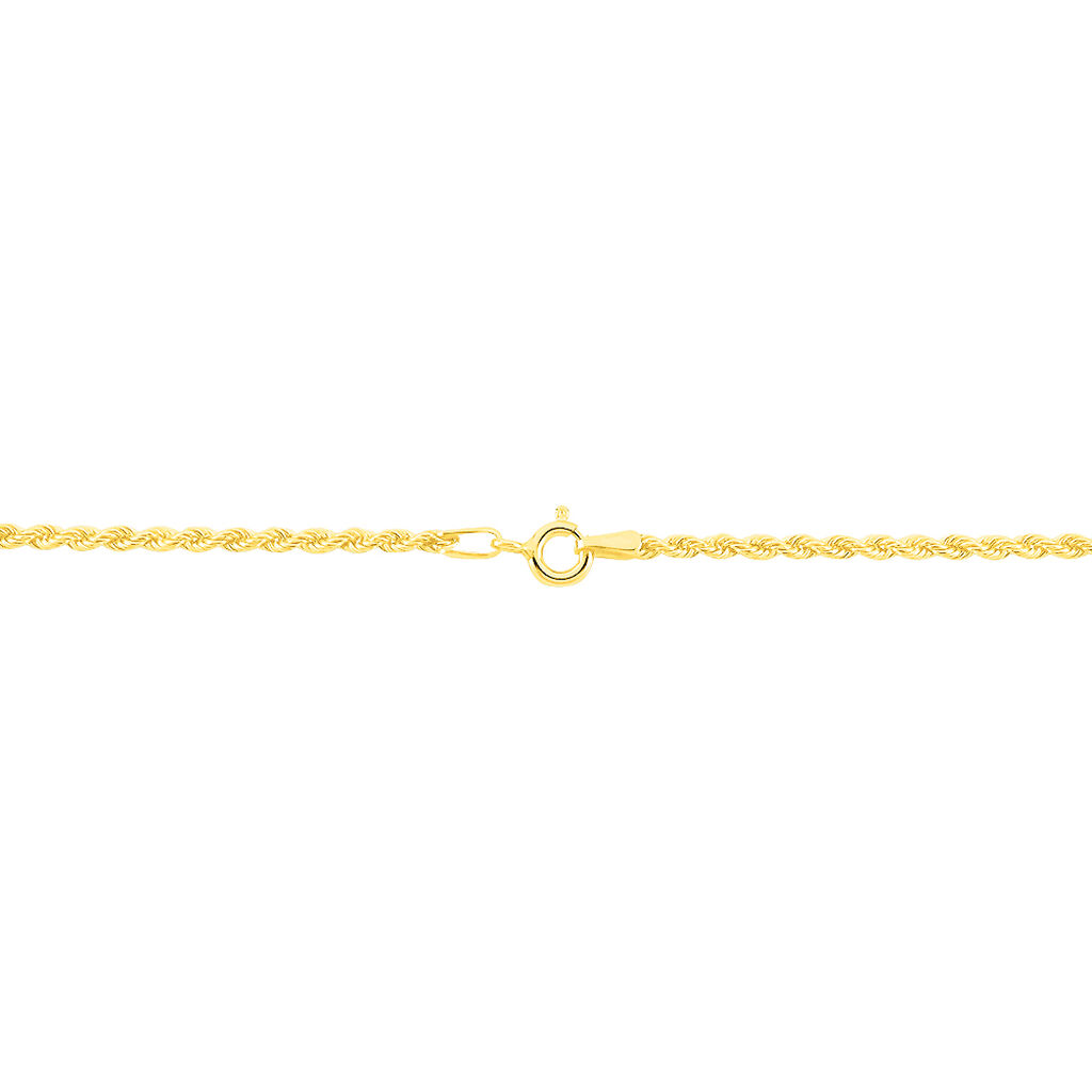 Collier Jerry Maille Corde Or Jaune - Spannringe Damen | OROVIVO