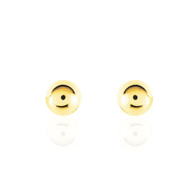 Damen Ohrstecker Gold 375 Kugel 8mm - Ohrstecker Damen | OROVIVO