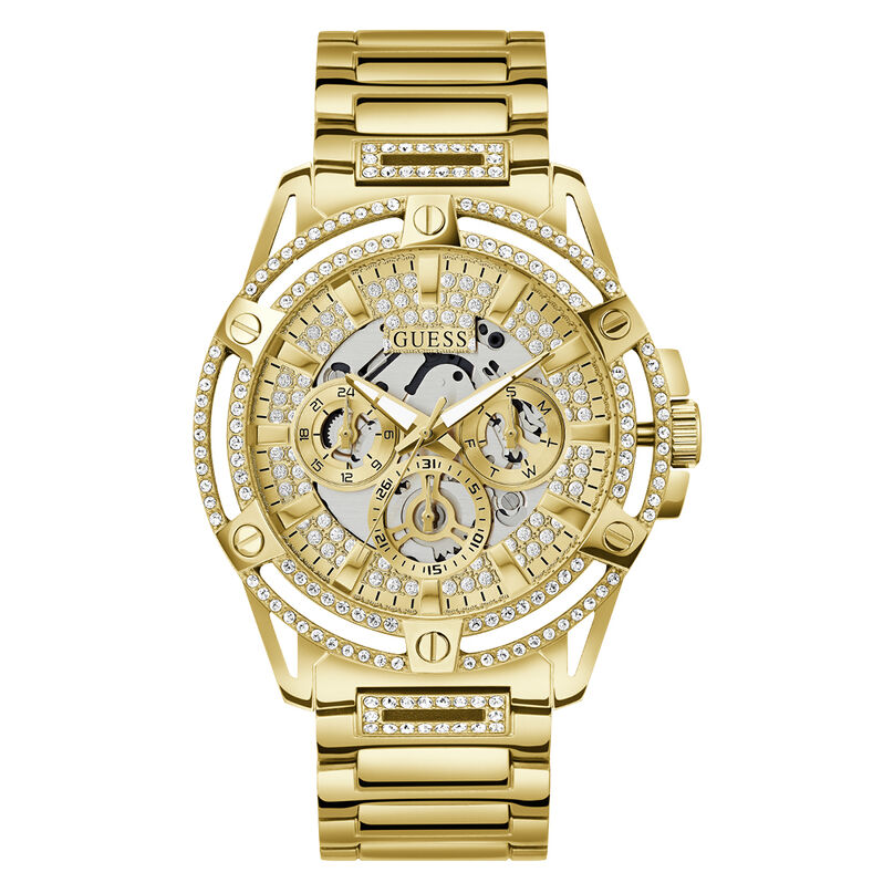 Montre Guess King Champagne - Spannringe Herren | OROVIVO