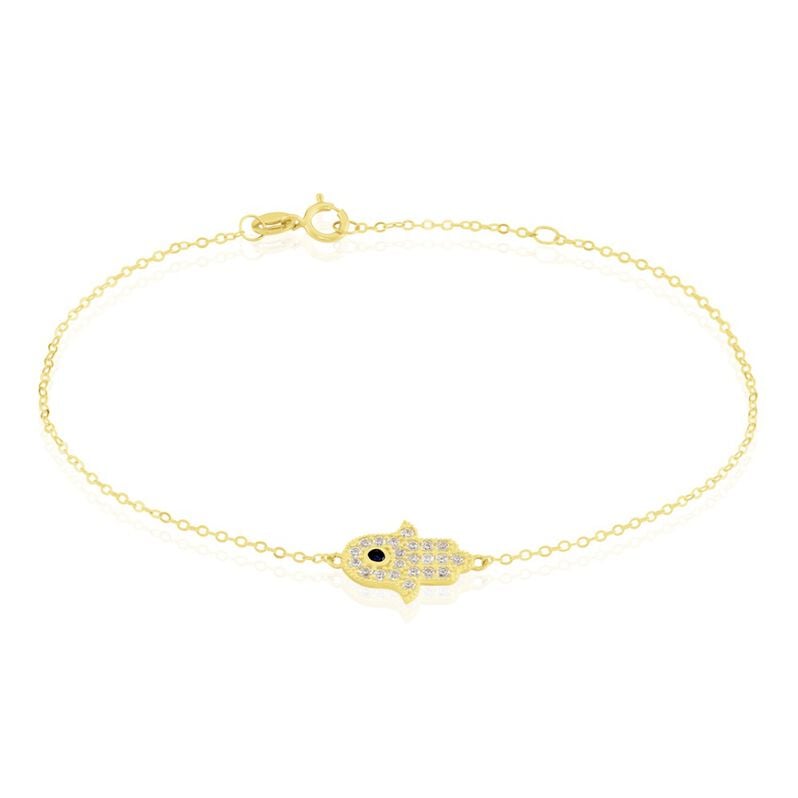 Bracelet Or Jaune 375/1000 Hassan Oxyde - Spannringe Damen | OROVIVO