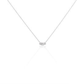 Damen Collier Gold 375 Diamant 45cm Sabinara - Ketten mit Stein Damen | OROVIVO