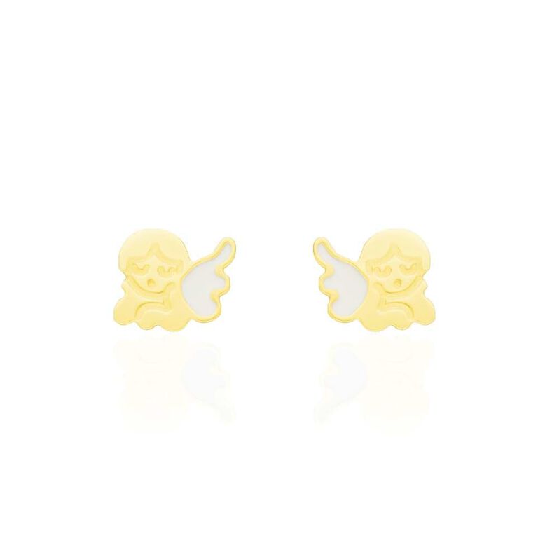 Orecchini Lobo Mon Petit Oro Giallo - Spannringe Kinder | OROVIVO