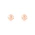 LINA Damen Ohrstecker Rosegold 375 (9 Karat)