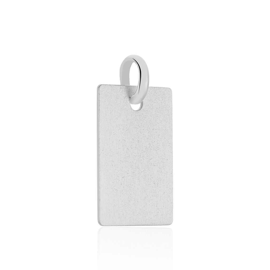 MARCO GRAVUR 2 Unisex Anhänger Silber 925 Rechteckig - Schmuckanhänger Unisex | OROVIVO