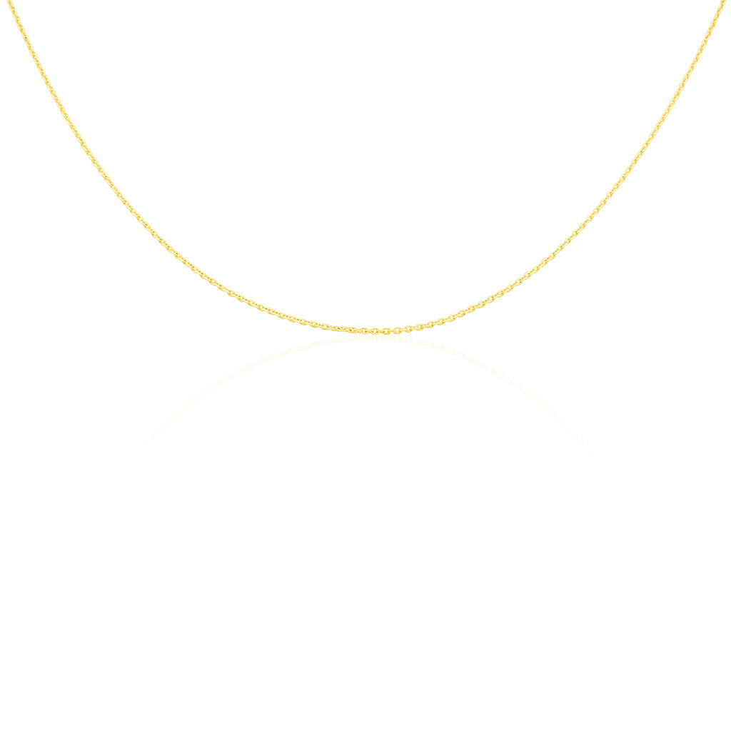 Kinder Ankerkette Gold 333 Diamantiert 34m - Halsketten Kinder | OROVIVO