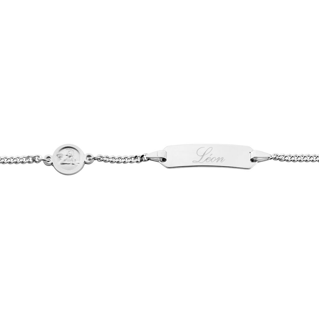 PANZER S ID Kinder ID Armband Silber 925 Engel