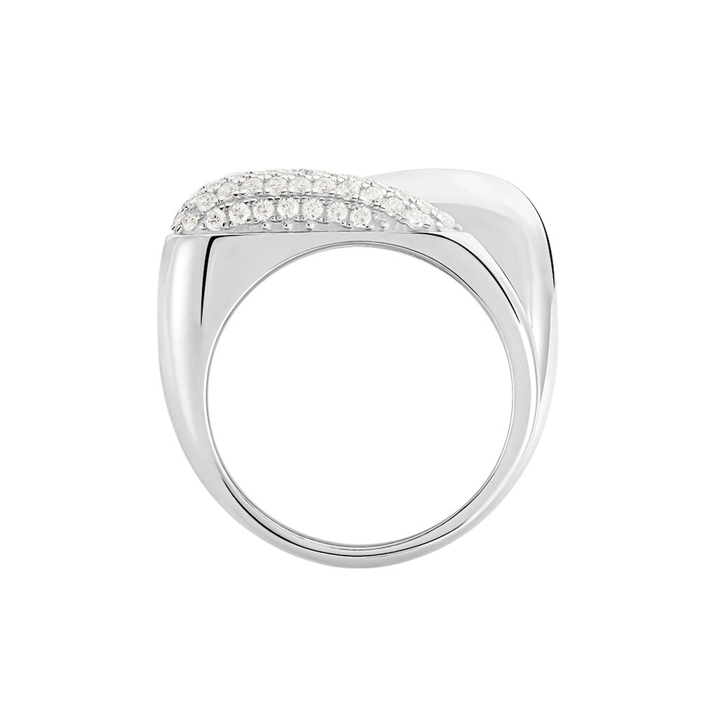Damenring Silber 925 Zirkonia - Ringe mit Stein Damen | OROVIVO