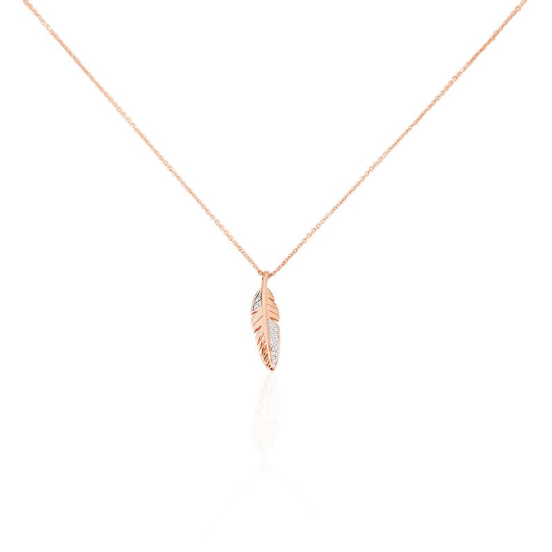 Collier Or Rose Clodie - Spannringe Damen | OROVIVO