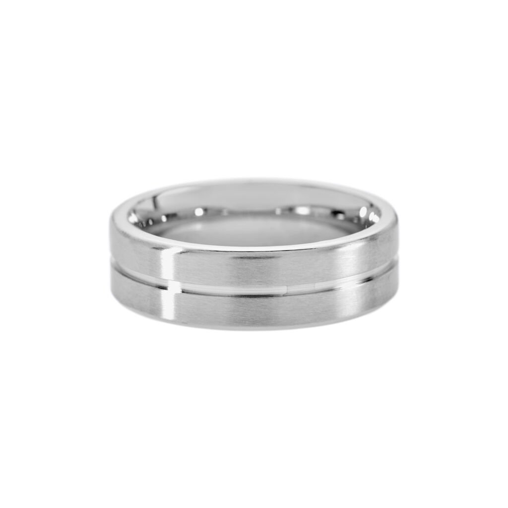BOND Unisex Ring Edelstahl B 6 mm