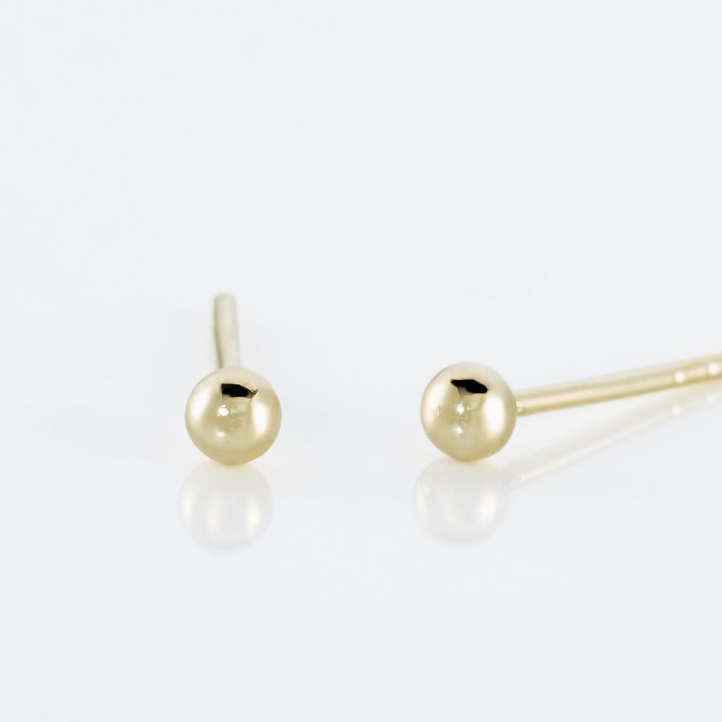 Damen Ohrstecker Gold 333 Kugel 3mm - Ohrstecker Damen | OROVIVO