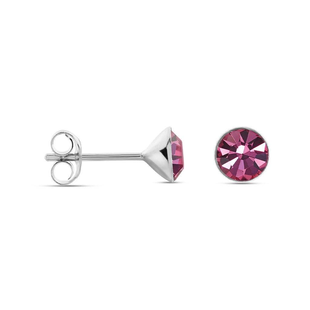 Damen Ohrstecker Silber 925 Rose - Ohrstecker Damen | OROVIVO