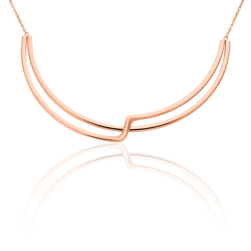 Damen Halskette Edelstahl Rosé Vergoldet - Halsketten Damen | OROVIVO