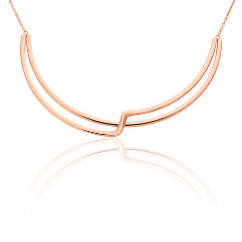 Damen Halskette Edelstahl Rosé Vergoldet - Halsketten Damen | OROVIVO