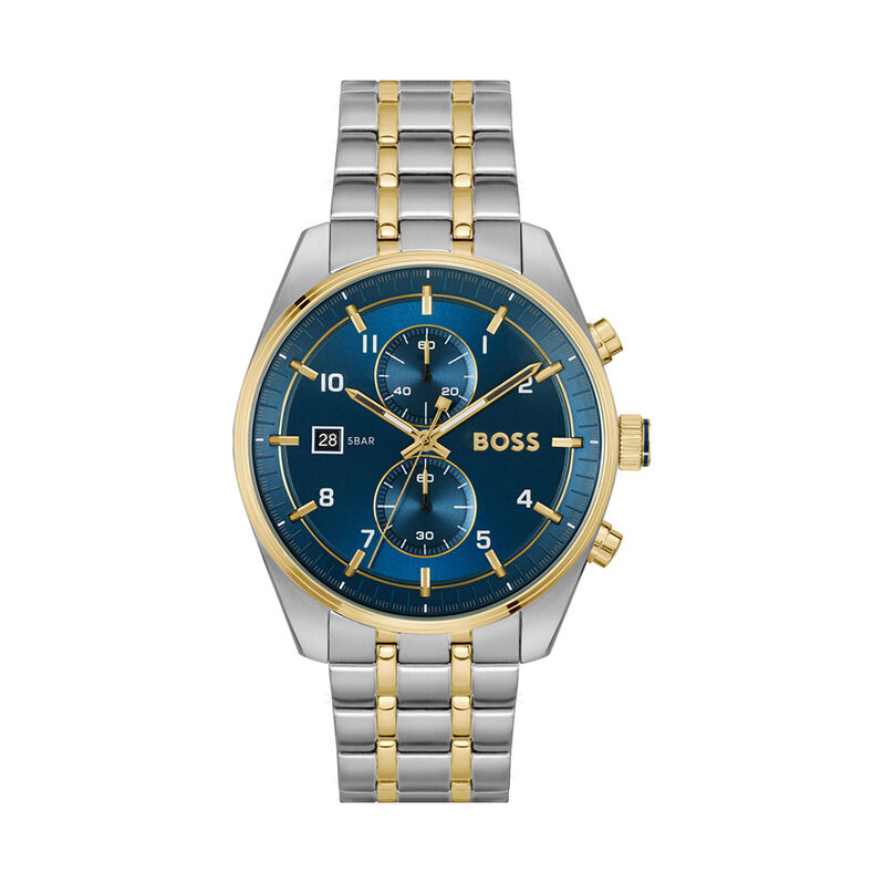 Montre Boss Skytraveller Bleu - Spannringe Herren | OROVIVO