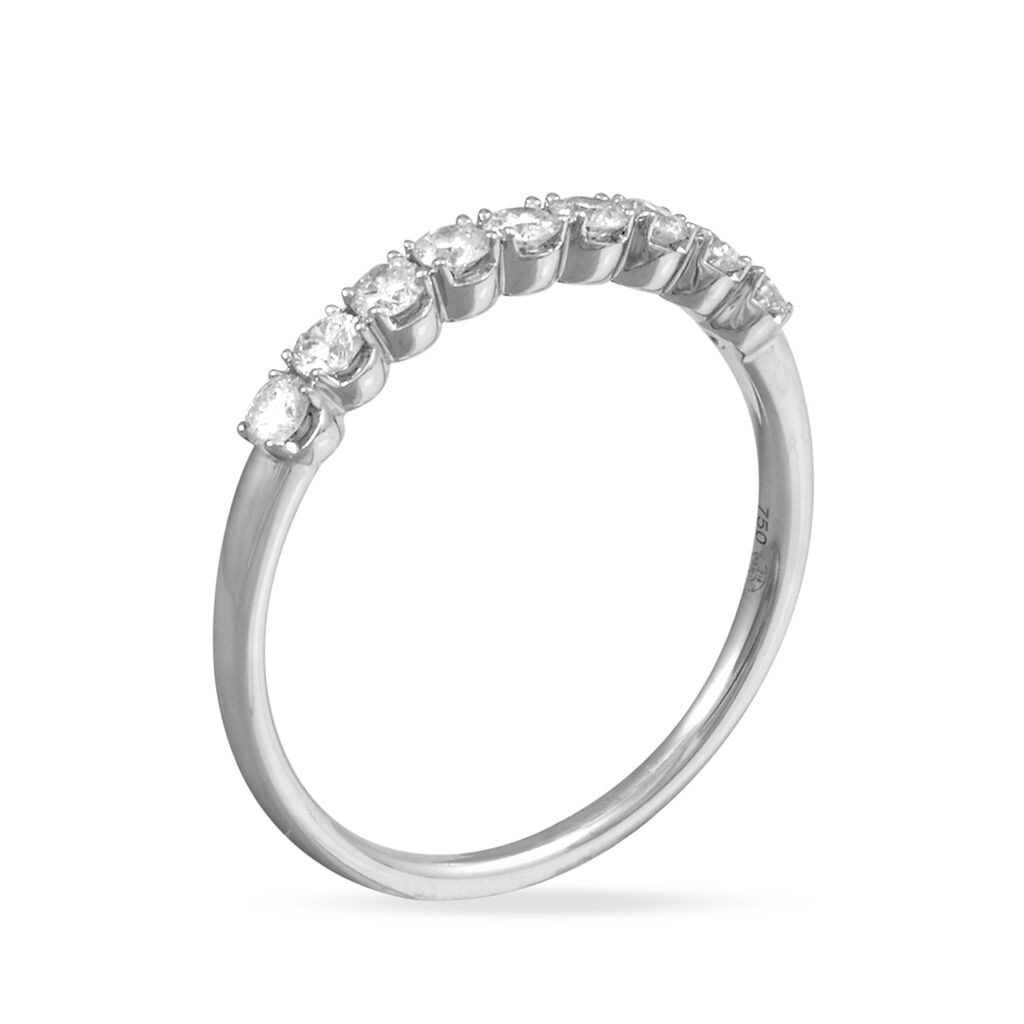 Alliance Eloise Or Blanc Diamant - Spannringe Damen | OROVIVO