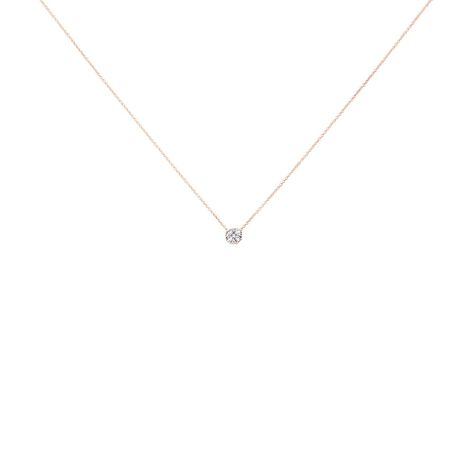 Damen Halskette Roségold 375 Zirkonia Bina - Halsketten Damen | OROVIVO