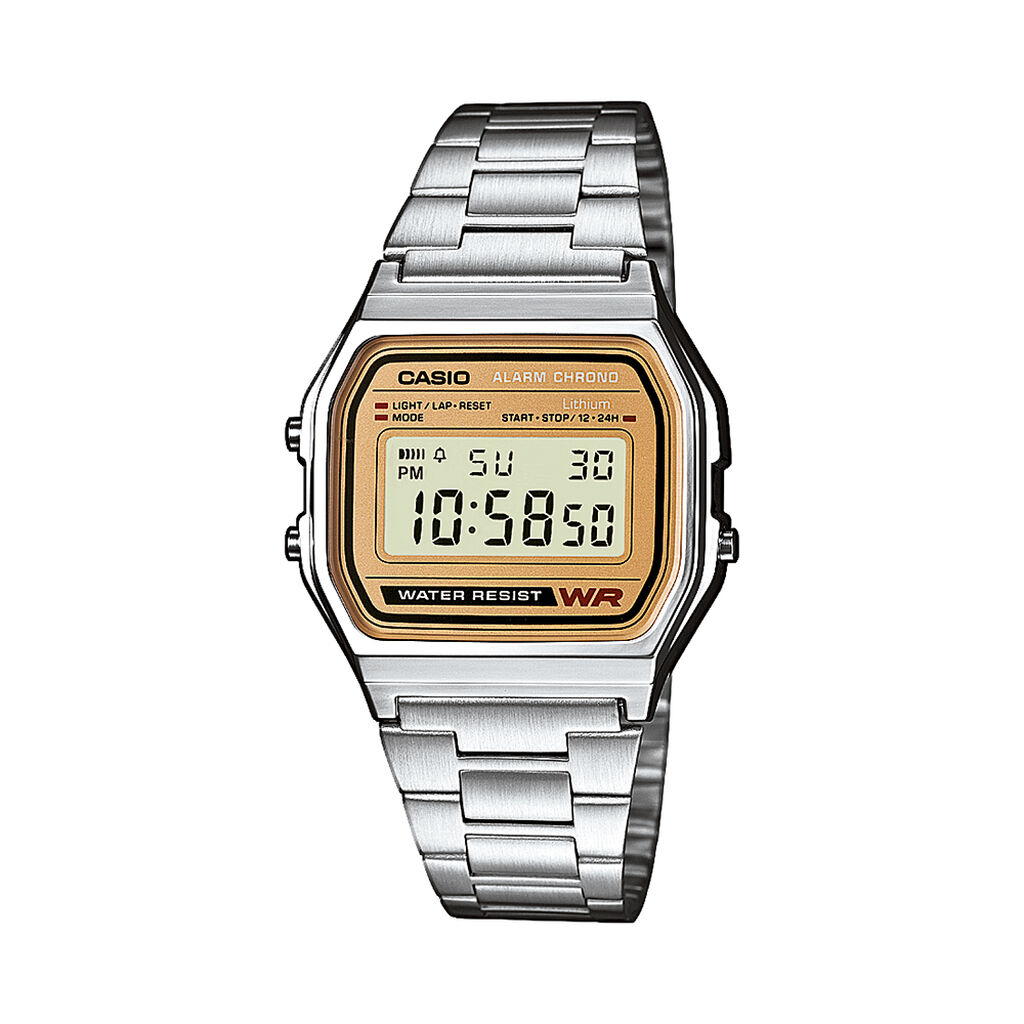 🦚 Casio Collection Unisexuhr Retro A158wea-9ef Retro, Uhr ohne Stein 🦚 Casio Collection Unisexuhr Retro A158wea-9ef Retro, Uhr ohne Stein