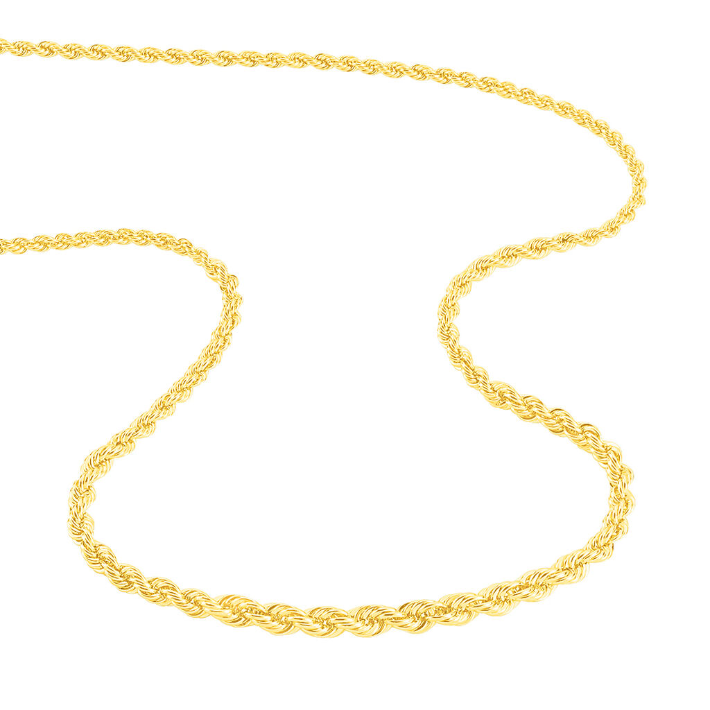 Collier Jerry Maille Corde Or Jaune - Spannringe Damen | OROVIVO